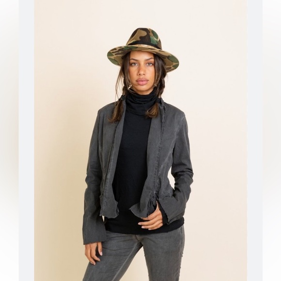 RW&Co soft grey blazer size 0 - Picture 1 of 4